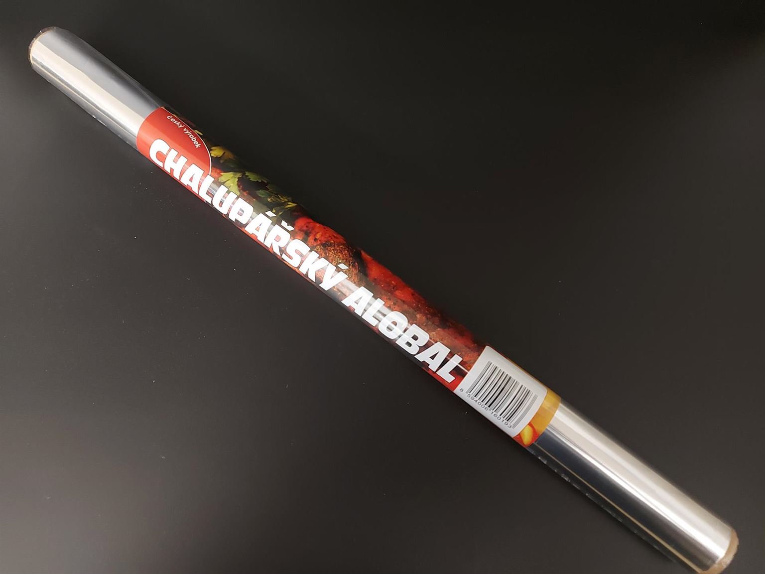 Alobal (hliníková fólie) chalupářský 3 m, 50 cm, 30 mic