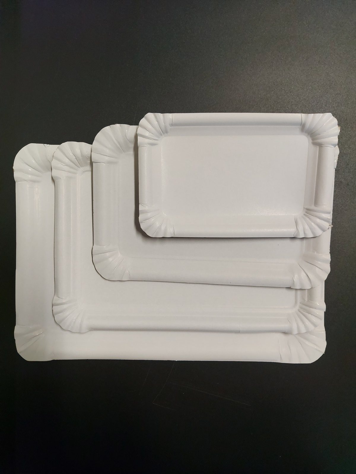 Tácek papírový bílý č. 4, 13x20  cm (100 ks) - Obrázek 3