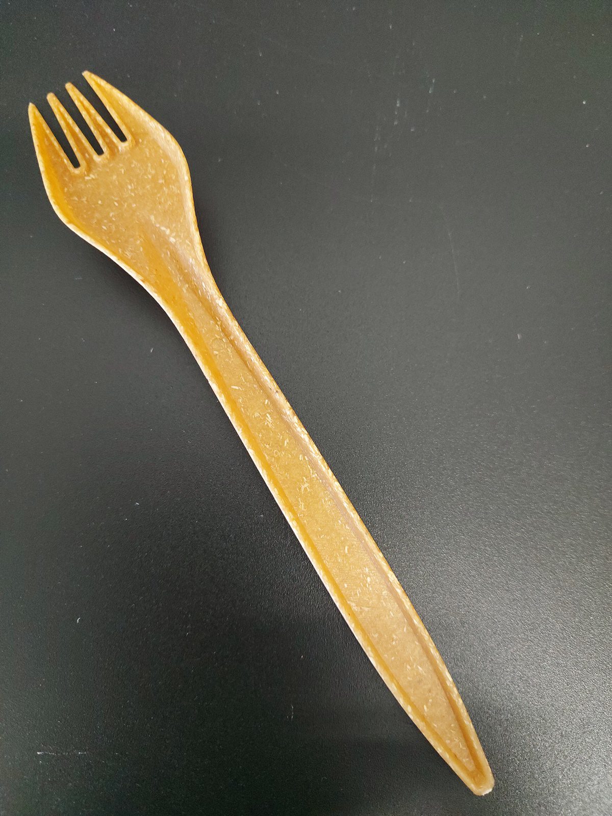 Vidlička eko kompozit dřevo/plast WPC 18 cm (100 ks) - Obrázek 2