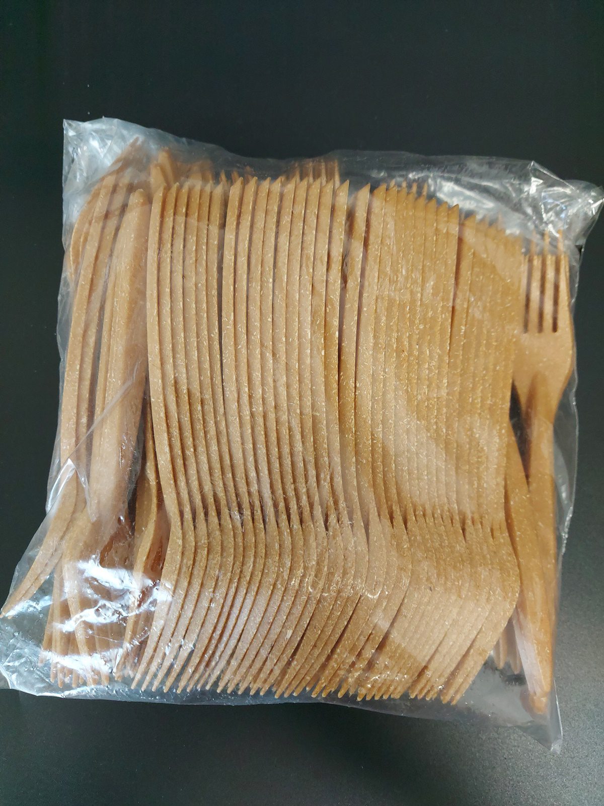 Vidlička eko kompozit dřevo/plast WPC 18 cm (100 ks) - Obrázek 5