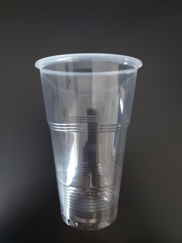 Kelímek plastový PET 0,5 l, transparentní (50 ks)