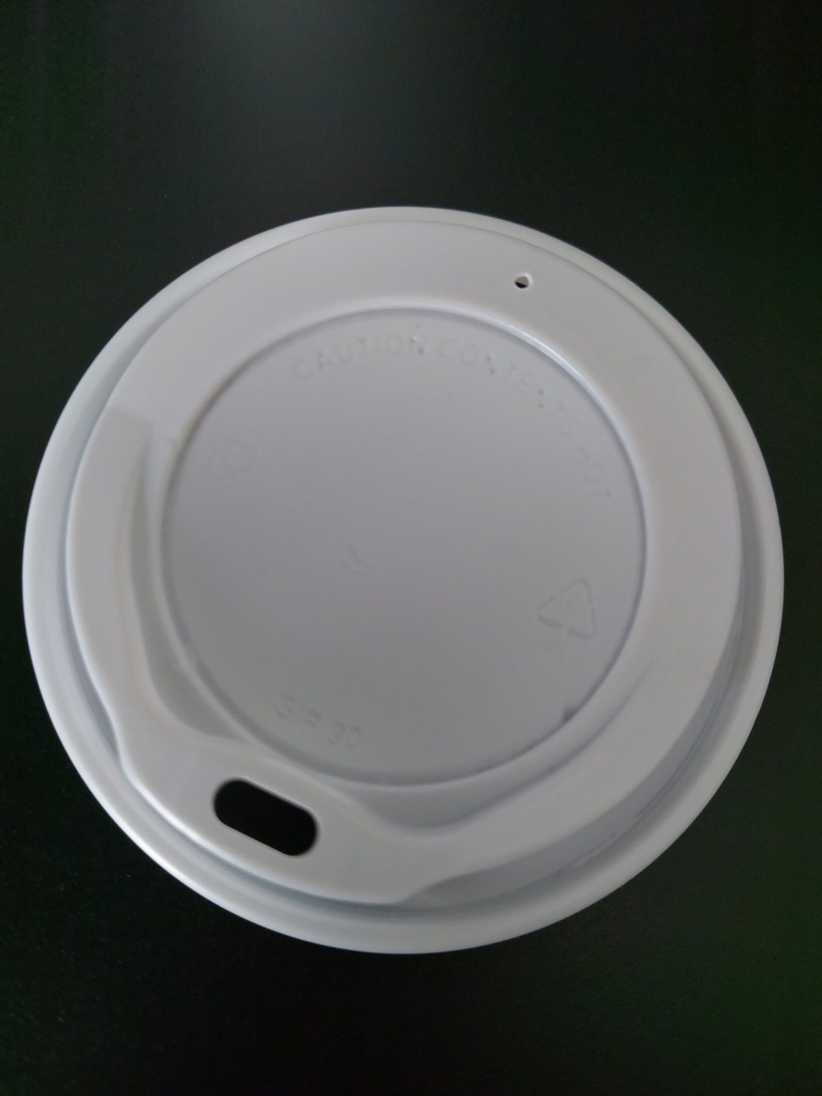 Víčko PS na kelímky CTG bílé, průměr 90 mm (100 ks)