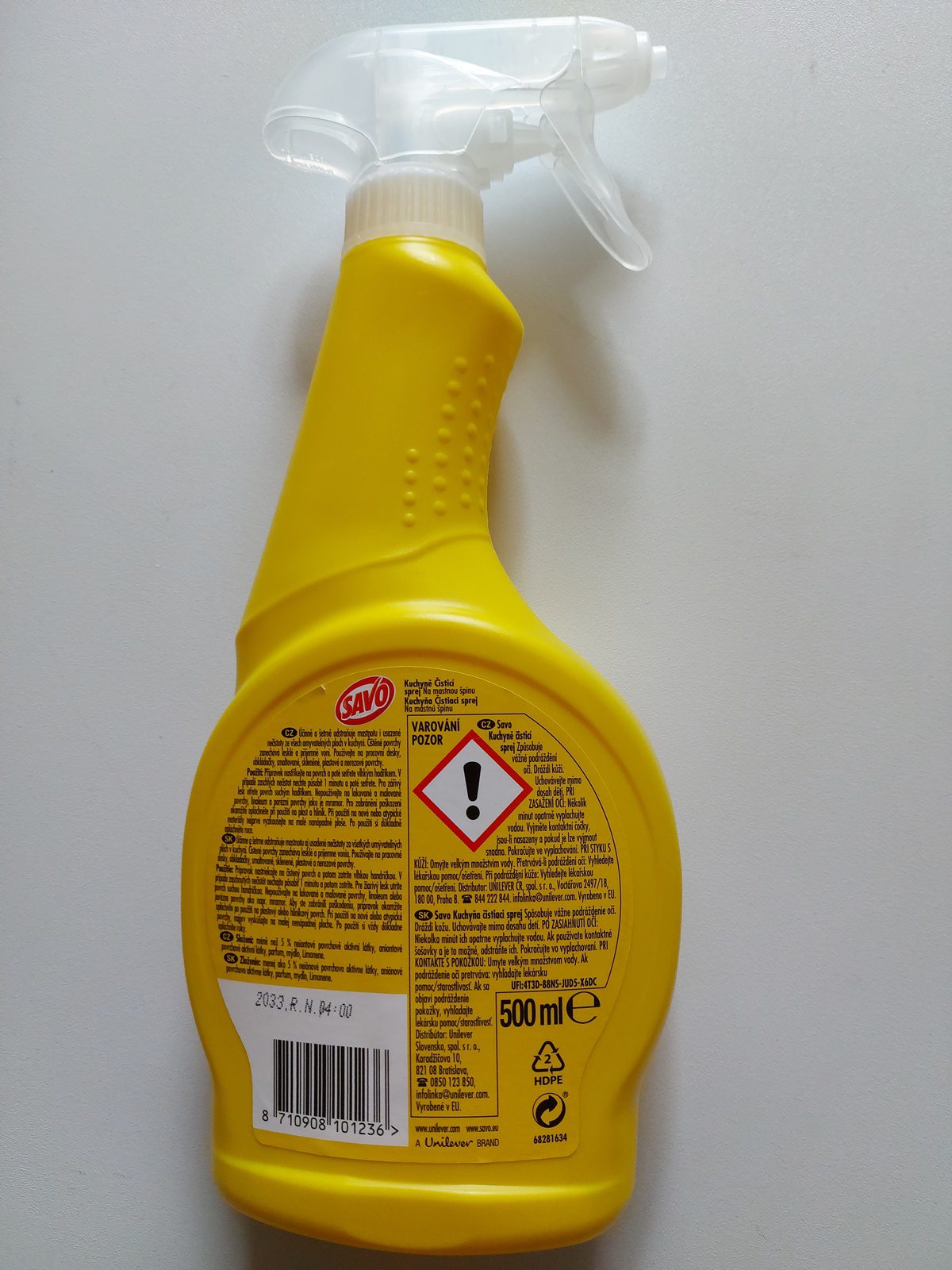 Savo kuchyně 500 ml s rozprašovačem - Obrázek 2