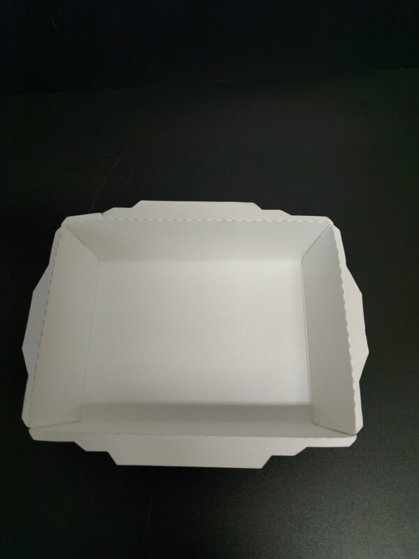 Box na salát Eko KRAFT 900 ml, 150x150x50 mm, vč. transparentního víčka (50 ks) - Obrázek 3