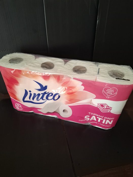 Toaletní papír bílý 100% celulóza 3-vrstvý (8 roliček) - Obrázek 2