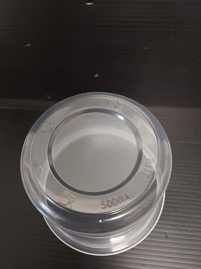 Miska PP na polévku 500 ml transparentní, průměr 115 mm (50 ks) - Obrázek 4
