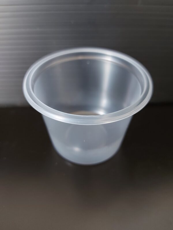 Kelímek plastový PP na dresing kulatý 100 ml, transparentní (100 ks) - Obrázek 2