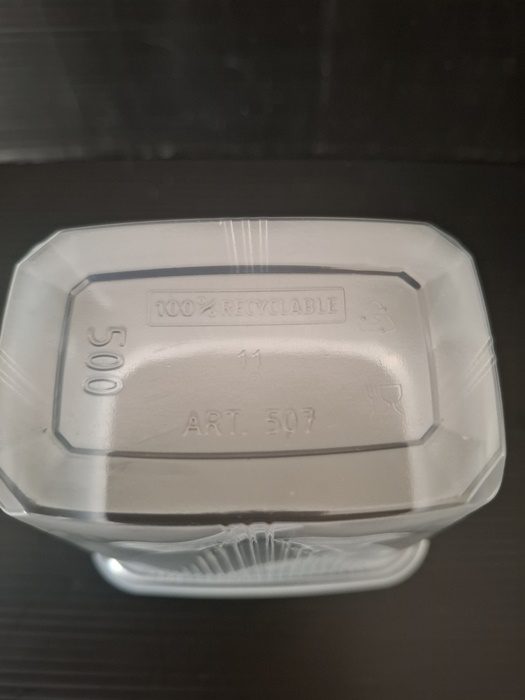 Miska PP hranatá 500 ml transparentní 108x82x104 mm (100 ks) - Obrázek 4